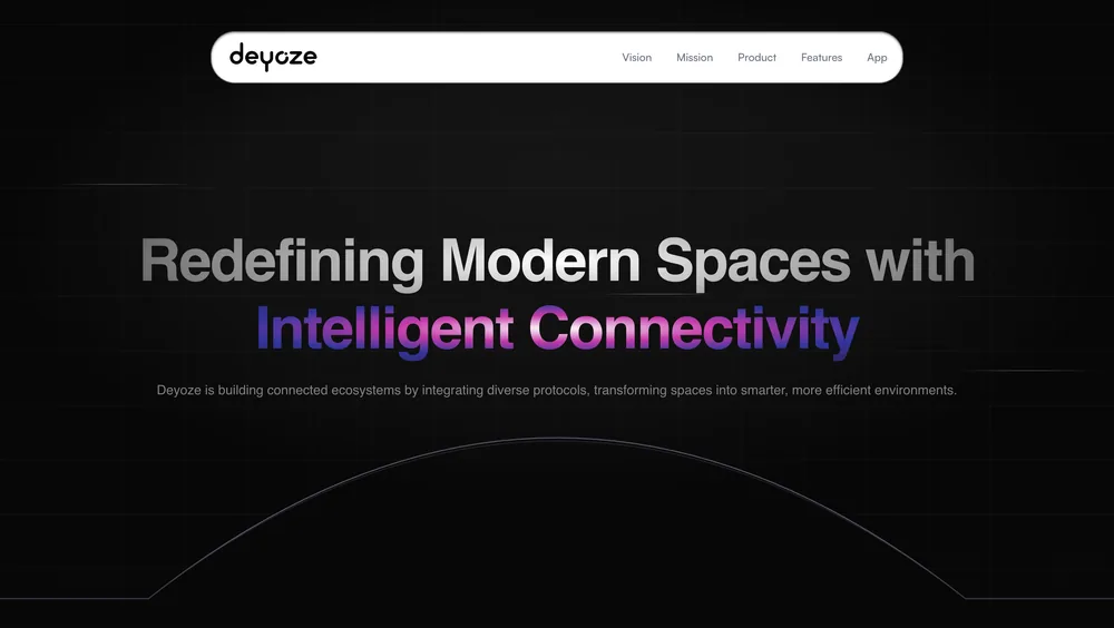 Deyoze home page