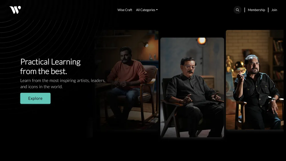 WiseTalkies home page